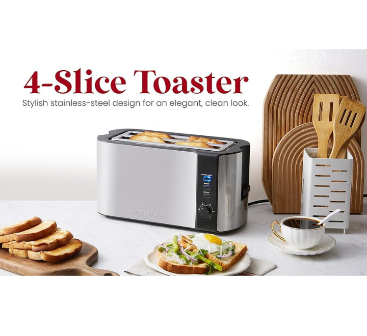 Kitchen Friendly Best Elite Gourmet 4 Slice Toaster
