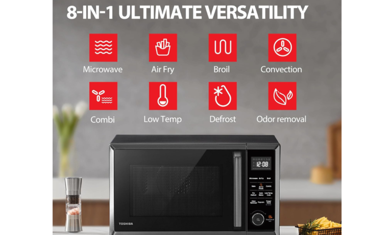 Best TOSHIBA Air Fryer Combo 8-in-1 with Child-Lock
